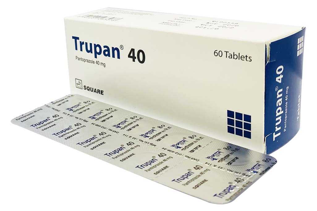Picture of Tablet Trupan 40 mg